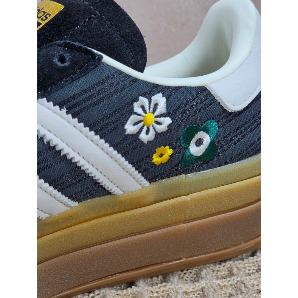 Adidas Gazelle Bold Liberty London Women’s 7 Black Floral – Brand New - Picture 7 of 9